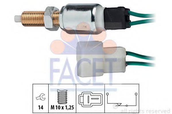 FACET 71027 Выключатель фонаря сигнала торможения