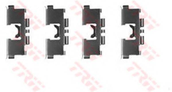 Комплектующие, колодки дискового тормоза TRW PFK226