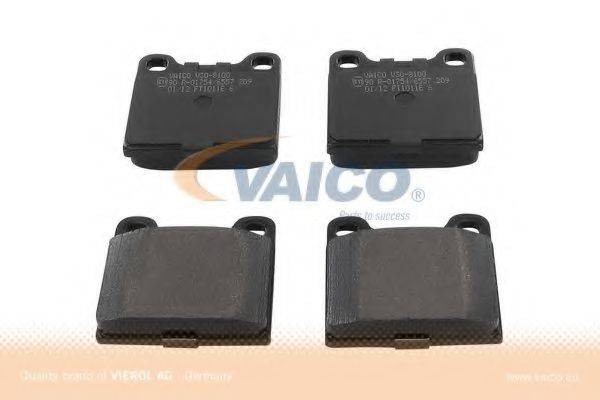 Комплект тормозных колодок, дисковый тормоз VAICO V30-8100
