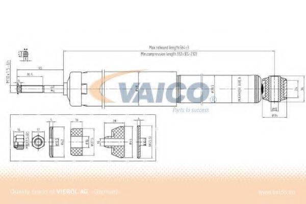 Амортизатор VAICO V40-0689