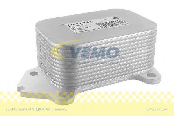 масляный радиатор, двигательное масло VEMO V22-60-0003