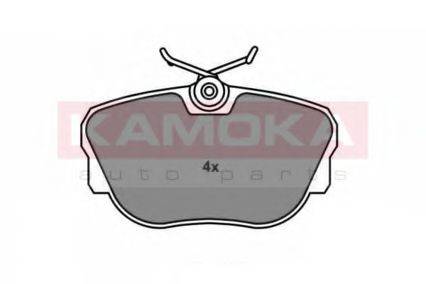 Комплект тормозных колодок, дисковый тормоз KAMOKA 1011338