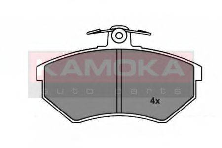Комплект тормозных колодок, дисковый тормоз KAMOKA 1011814