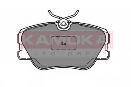 Комплект тормозных колодок, дисковый тормоз KAMOKA 101830