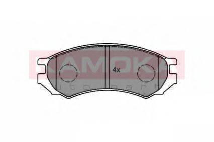 Комплект тормозных колодок, дисковый тормоз KAMOKA JQ1011334