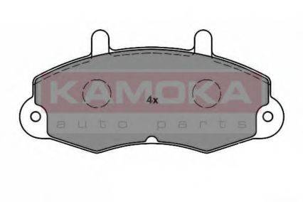 Комплект тормозных колодок, дисковый тормоз KAMOKA JQ1011400