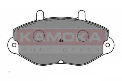 Комплект тормозных колодок, дисковый тормоз KAMOKA JQ1011402