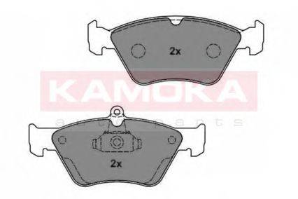 Комплект тормозных колодок, дисковый тормоз KAMOKA JQ1011802