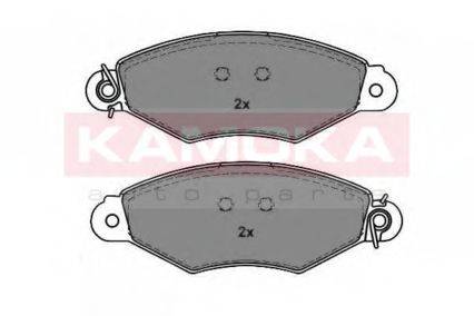 Комплект тормозных колодок, дисковый тормоз KAMOKA JQ1012270
