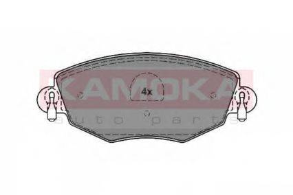KAMOKA JQ1012850 Комплект тормозных колодок, дисковый тормоз