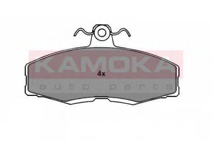 Комплект тормозных колодок, дисковый тормоз KAMOKA JQ101550