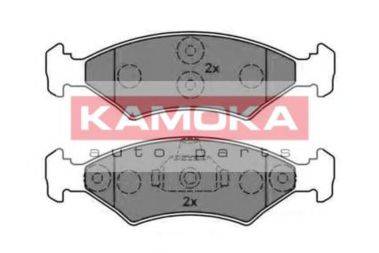 Комплект тормозных колодок, дисковый тормоз KAMOKA JQ101412