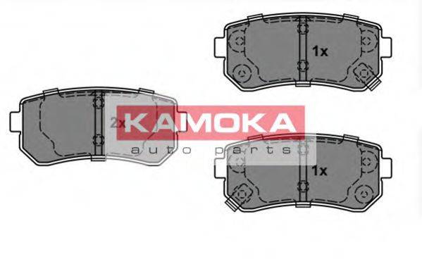 KAMOKA JQ101146 Комплект тормозных колодок, дисковый тормоз