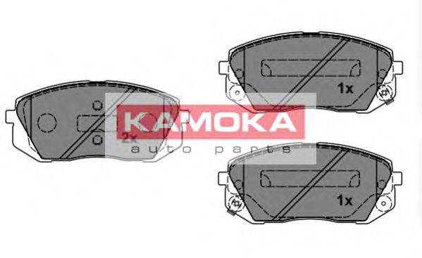 KAMOKA JQ101149 Комплект тормозных колодок, дисковый тормоз