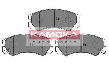 Комплект тормозных колодок, дисковый тормоз KAMOKA JQ1012030