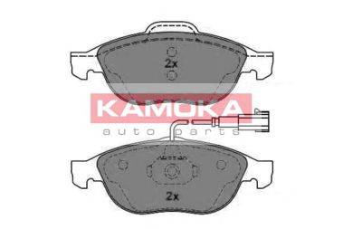 Комплект тормозных колодок, дисковый тормоз KAMOKA JQ1012268