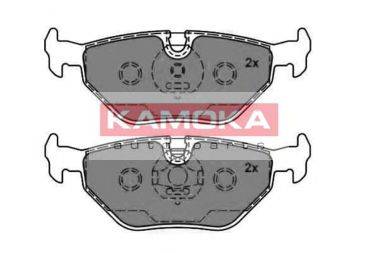 Комплект тормозных колодок, дисковый тормоз KAMOKA JQ1013734