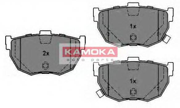 KAMOKA JQ1011276 Комплект тормозных колодок, дисковый тормоз