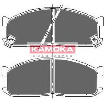 Комплект тормозных колодок, дисковый тормоз KAMOKA JQ1011514