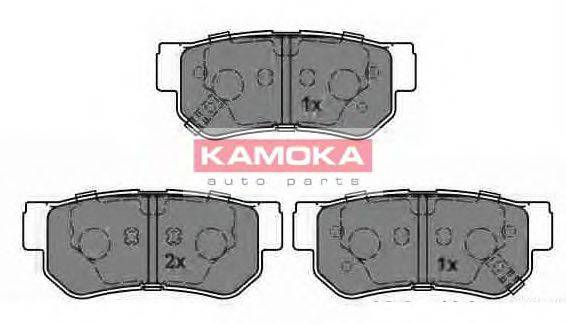 KAMOKA JQ1013212 Комплект тормозных колодок, дисковый тормоз