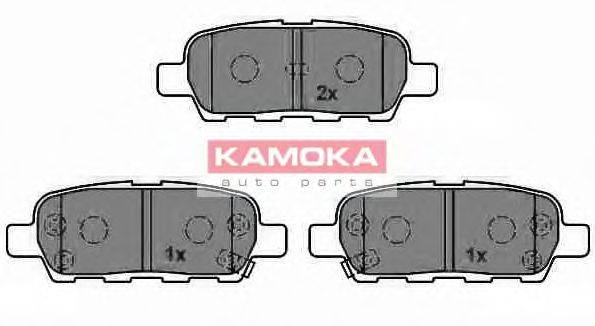 KAMOKA JQ1013386 Комплект тормозных колодок, дисковый тормоз