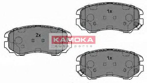 KAMOKA JQ1013466 Комплект тормозных колодок, дисковый тормоз