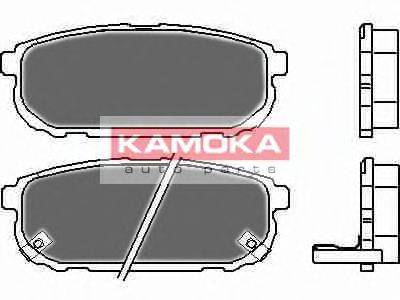 KAMOKA JQ1013472 Комплект тормозных колодок, дисковый тормоз