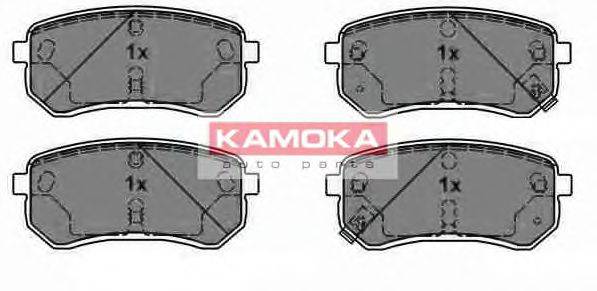 KAMOKA JQ1013804 Комплект тормозных колодок, дисковый тормоз