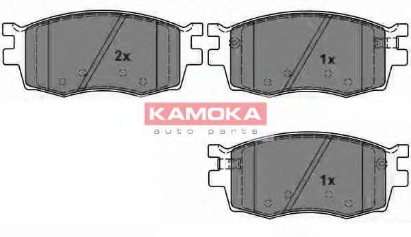 KAMOKA JQ1013910 Комплект тормозных колодок, дисковый тормоз