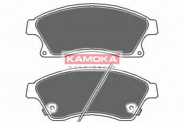 KAMOKA JQ1018524 Комплект тормозных колодок, дисковый тормоз