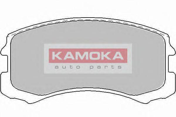 KAMOKA JQ101130 Комплект тормозных колодок, дисковый тормоз