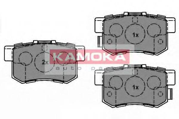 Комплект тормозных колодок, дисковый тормоз KAMOKA JQ1018538