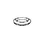 IMASAF 094003 Уплотнительное кольцо, труба выхлопного газа