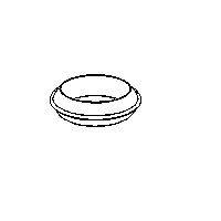 Уплотнительное кольцо, труба выхлопного газа IMASAF 09.40.25