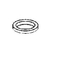 Уплотнительное кольцо, труба выхлопного газа IMASAF 09.40.63