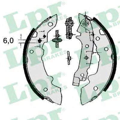 LPR 04320 Комплект тормозных колодок