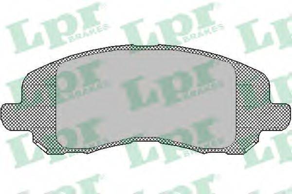 Комплект тормозных колодок, дисковый тормоз LPR 05P1430