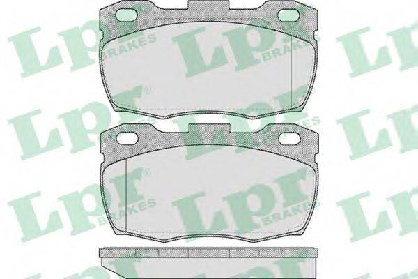 LPR 05P626 Комплект тормозных колодок, дисковый тормоз