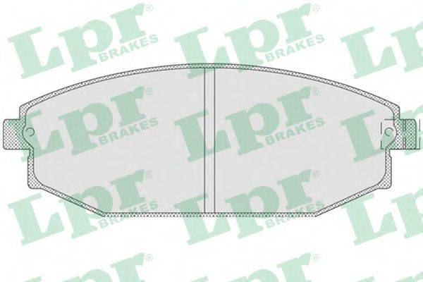 LPR 05P794 Комплект тормозных колодок, дисковый тормоз