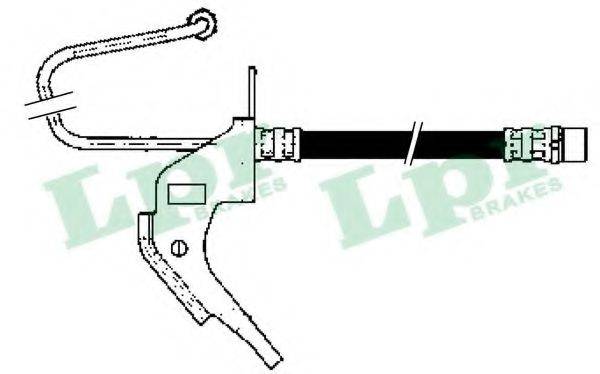 LPR 6T47904 Тормозной шланг