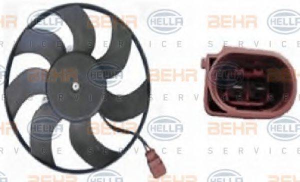 Вентилятор, охлаждение двигателя HELLA 8EW 351 039-201