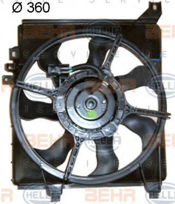 Вентилятор, охлаждение двигателя HELLA 8EW 351 041-401