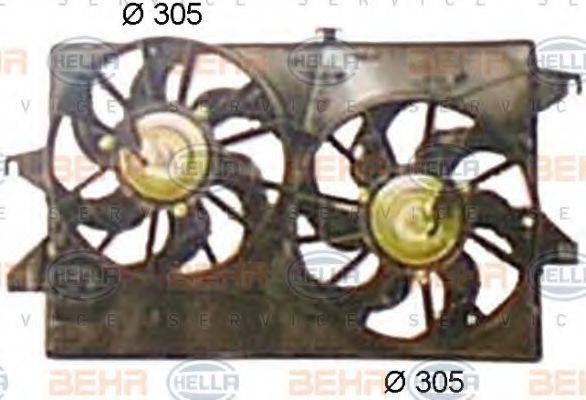 Вентилятор, охлаждение двигателя HELLA 8EW 351 044-441