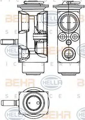 Расширительный клапан, кондиционер HELLA 8UW 351 239-611