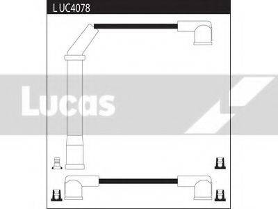 Комплект проводов зажигания LUCAS ELECTRICAL LUC4078