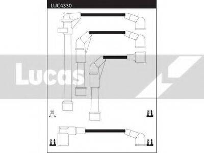 Комплект проводов зажигания LUCAS ELECTRICAL LUC4330