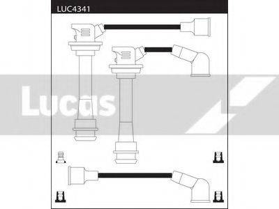 LUCAS ELECTRICAL LUC4341 Комплект проводов зажигания