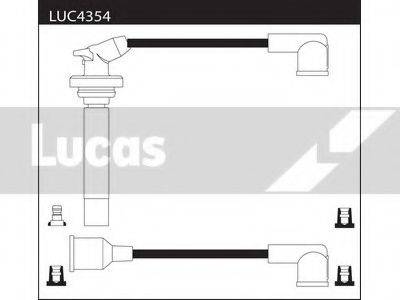 LUCAS ELECTRICAL LUC4354 Комплект проводов зажигания