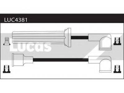 Комплект проводов зажигания LUCAS ELECTRICAL LUC4381