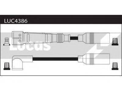 Комплект проводов зажигания LUCAS ELECTRICAL LUC4386